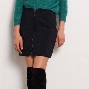ba&sh Black Mini Skirt